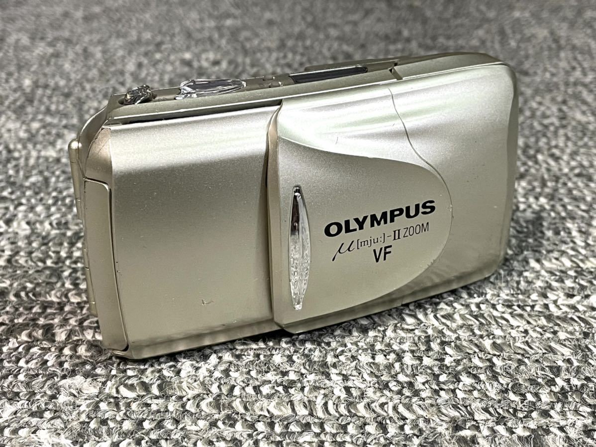 OLYMPUS μ-II ZOOM VF コンパクトフィルムカメラ 当日配達 18 OLYMPUS/オリンパス μ [mju:] II ZOOM VF/ミュー