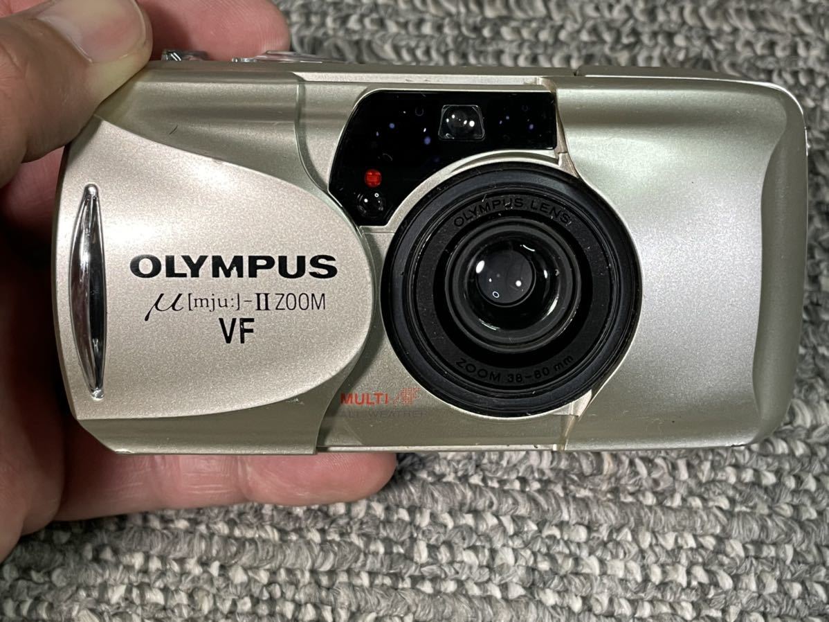 当日配達 18 OLYMPUS/オリンパス μ [mju:] II ZOOM VF/ミュー