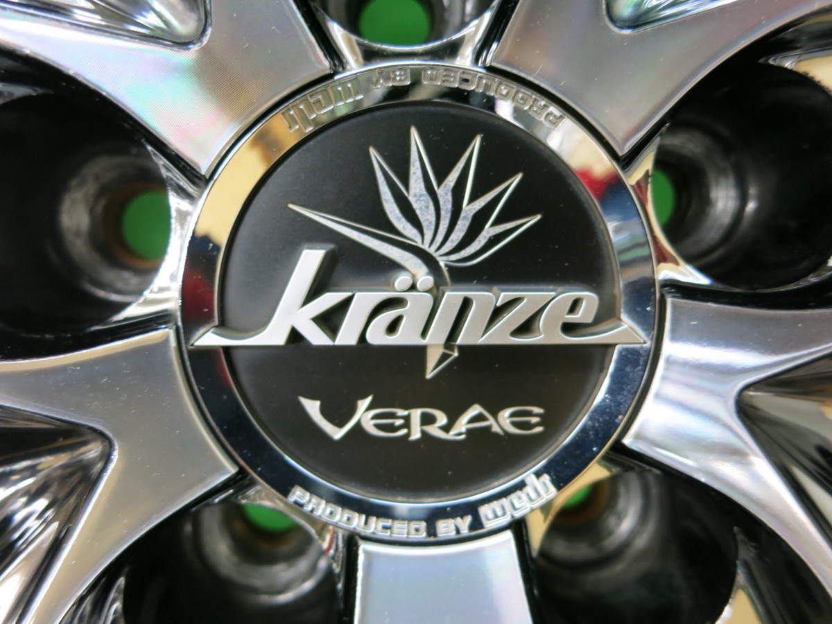 4本価格☆クレンツェ ヴェラーエ 225/40R19 Kranze VERAE weds
