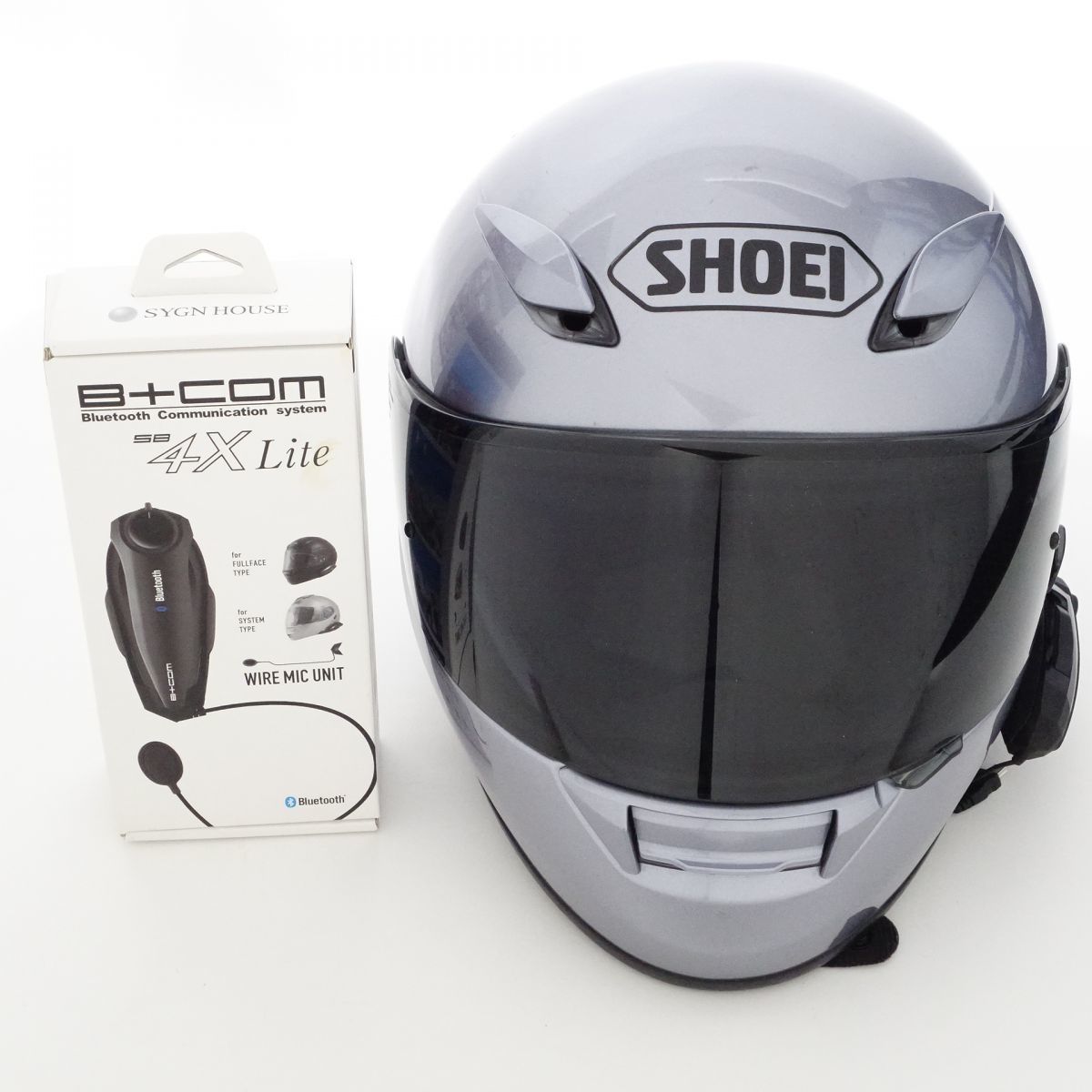 117s SHOEI ショウエイ XR-1100 パールグレーメタリック XLサイズ + B+ 