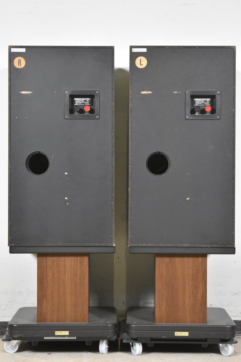 ☆ ONKYO オンキョー D-77FX スピーカーペア スタンド付き AS