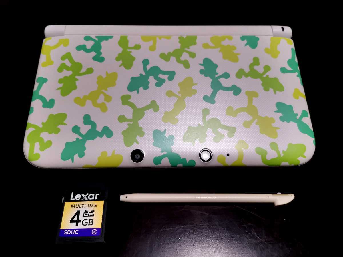 ☆おまけ付き☆3DSLL 中古良品 ルイージ30周年パック 動作良好  