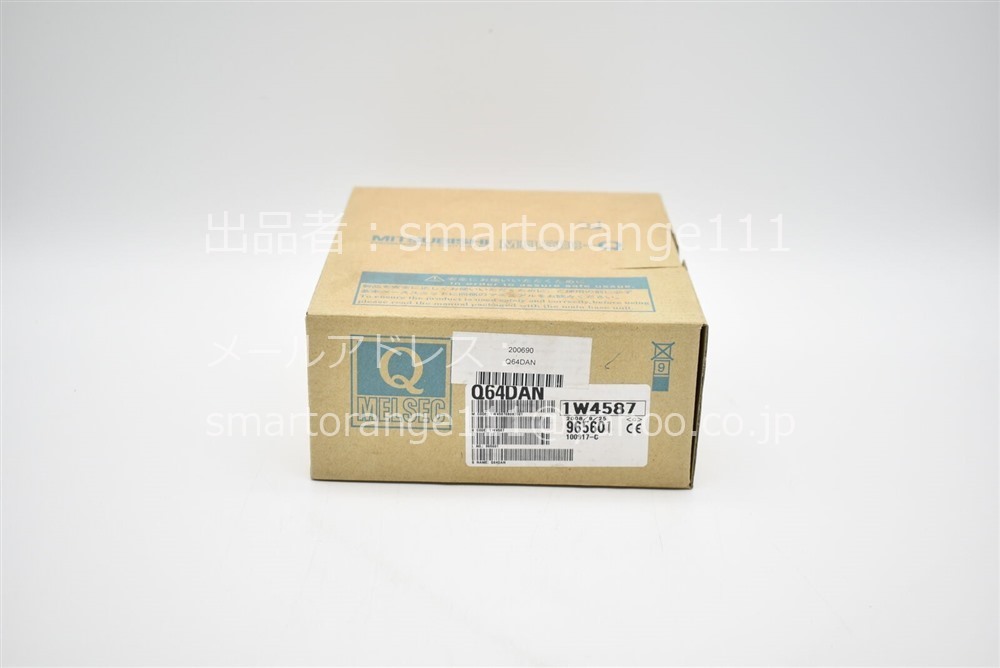 100%新品，新品 代引 引取可 東京発 三菱 Q64DAN シーケンサ ディジタル-アナログ変換ユニット ６ヶ月保証(その他)｜売買されたオークション情報、yahooの商品情報をアーカイブ公開 - オークファン その他