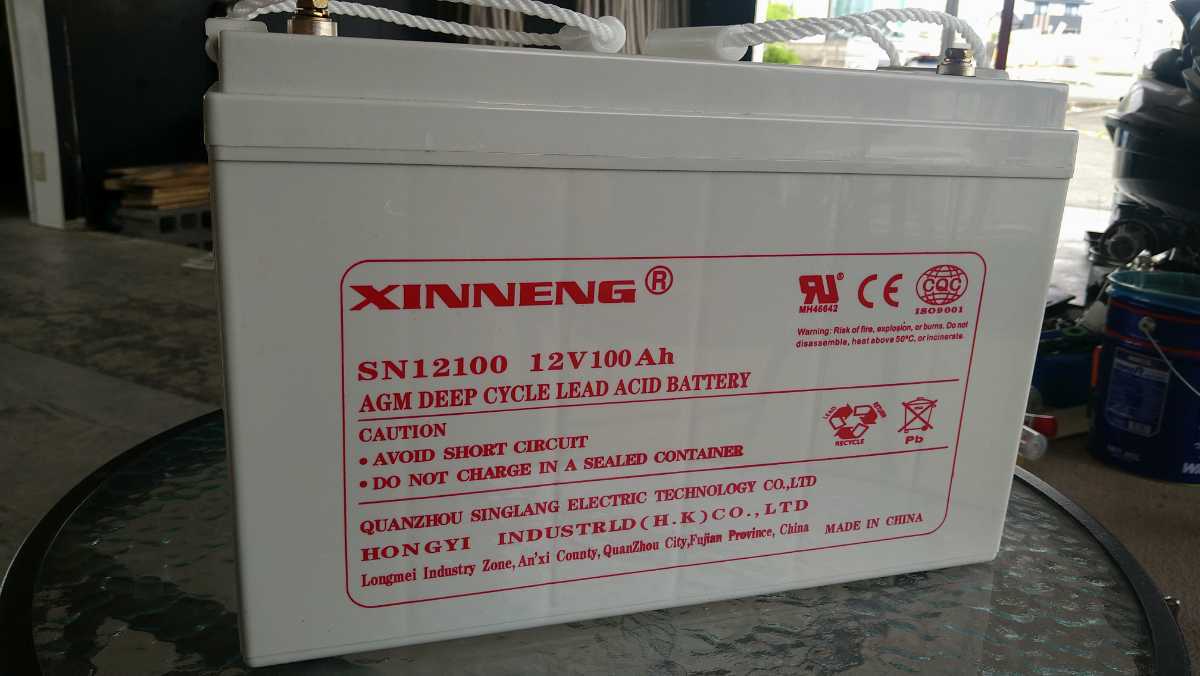 ディープサイクルバッテリー SN12100 XINNENG 12V100Ah □XINNENG 公式 