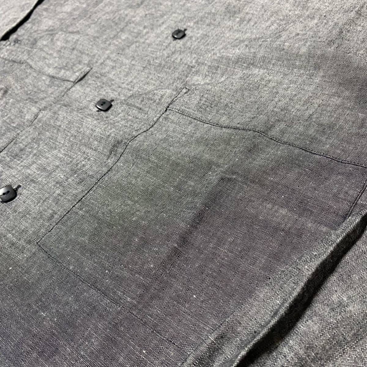 STAND SHT CHAMBRAY L/S テンダーロイン シャンブレー 21SS TENDERLOIN STAND SHT CHAMBRAY L/S BLACK テンダーロイン シャツ