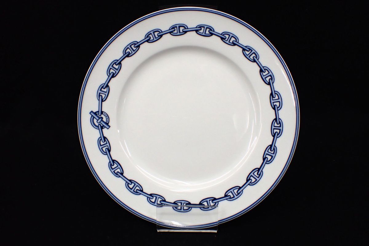 △食器44 美品 HERMES エルメス Chaine dAncre シェーヌダンクル