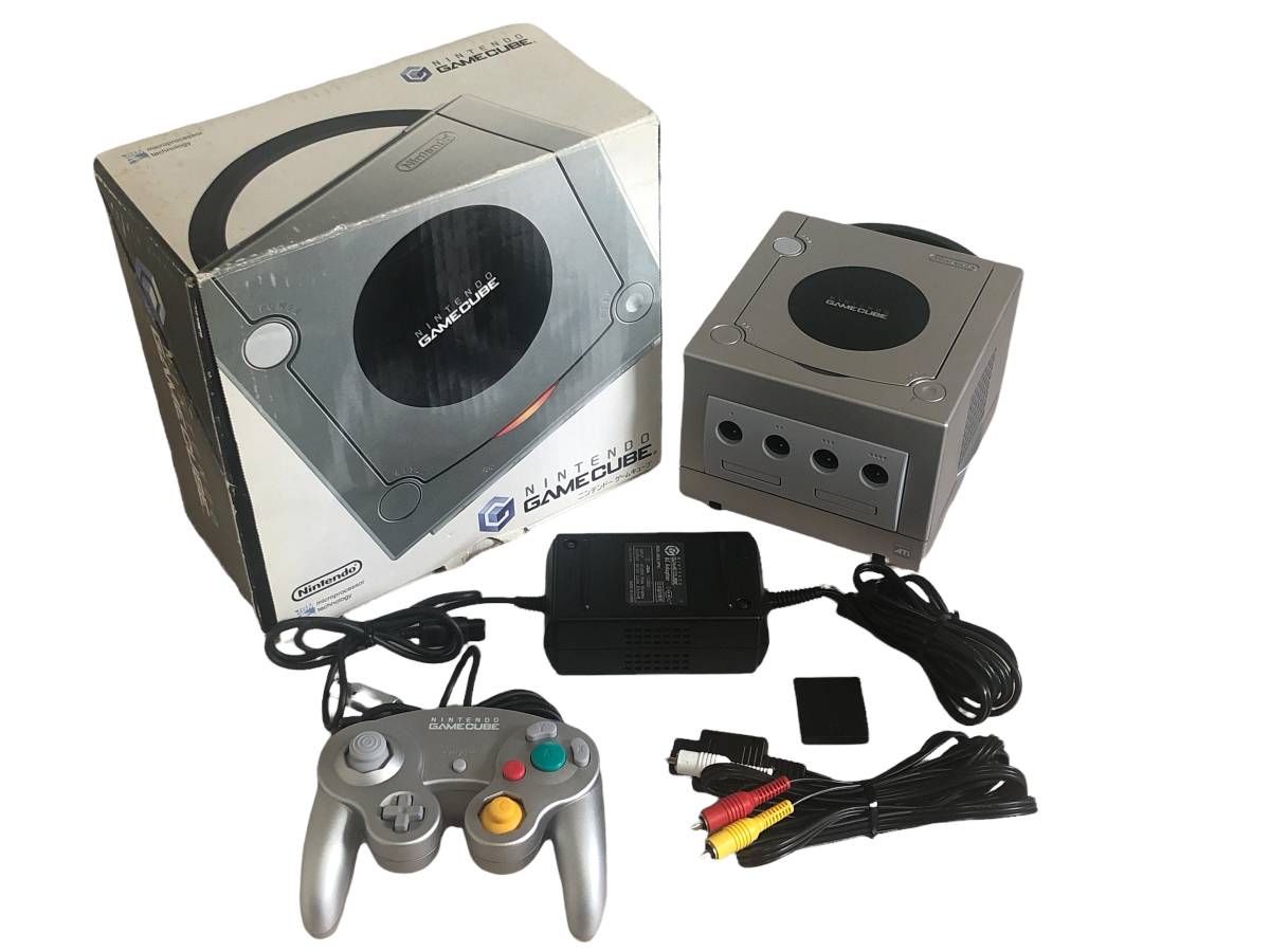 低価，お買い得 NINTENDO 任天堂 GAMECUBE ゲームキューブ 本体 シルバー(本体)｜売買されたオークション情報、yahooの商品情報をアーカイブ公開 - オークファン 本体