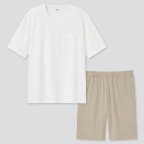 ユニクロ Uniqlo エアリズム エアリズムコットン メンズ L 上下セット ルームウェア パジャマ 半袖tシャツ 売買されたオークション情報 Yahooの商品情報をアーカイブ公開 オークファン Aucfan Com