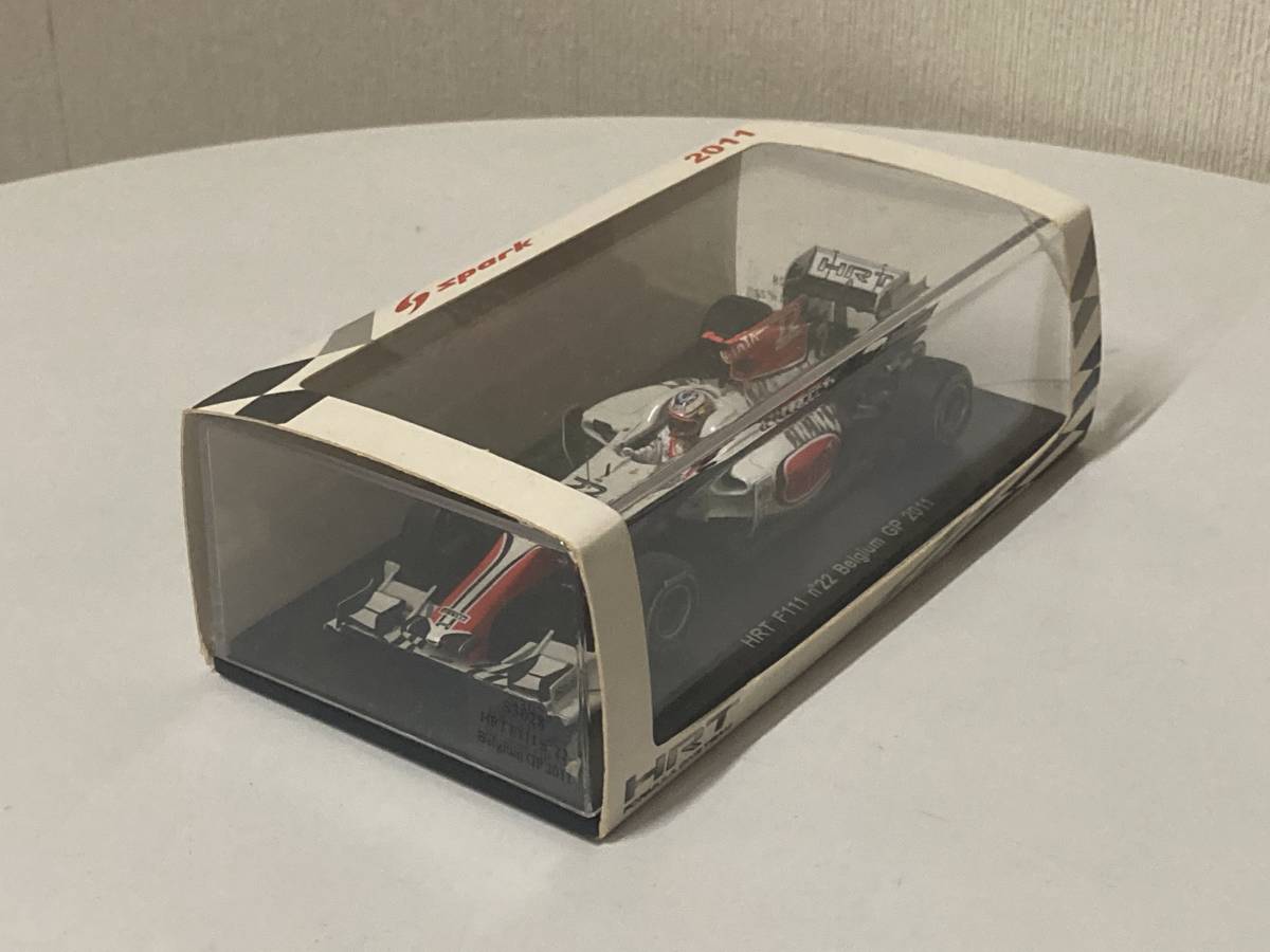 送料無料 スパーク 1/43 S3028 HRT F111 2011年ベルギーGP ＃22 D