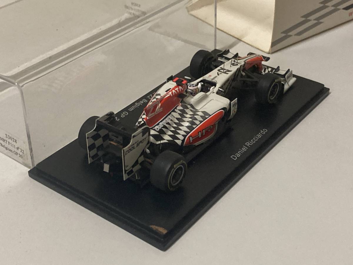 送料無料 スパーク 1/43 S3028 HRT F111 2011年ベルギーGP ＃22 D