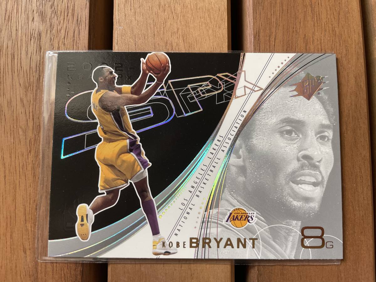 美品・即決】Upper Deck Kobe Bryant SPx 4枚セット NBA アッパー 