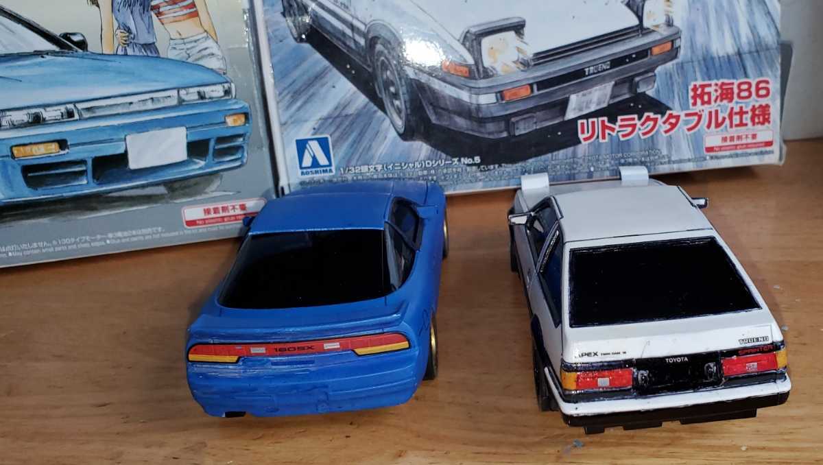 イニシャルD ハチロク シルエイティ 塗装済完成品 (頭文字D)｜売買され 