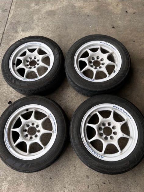 weds SPORT 14インチ 6J 4穴 PCD100 オフセット29 中古アルミホイール1 