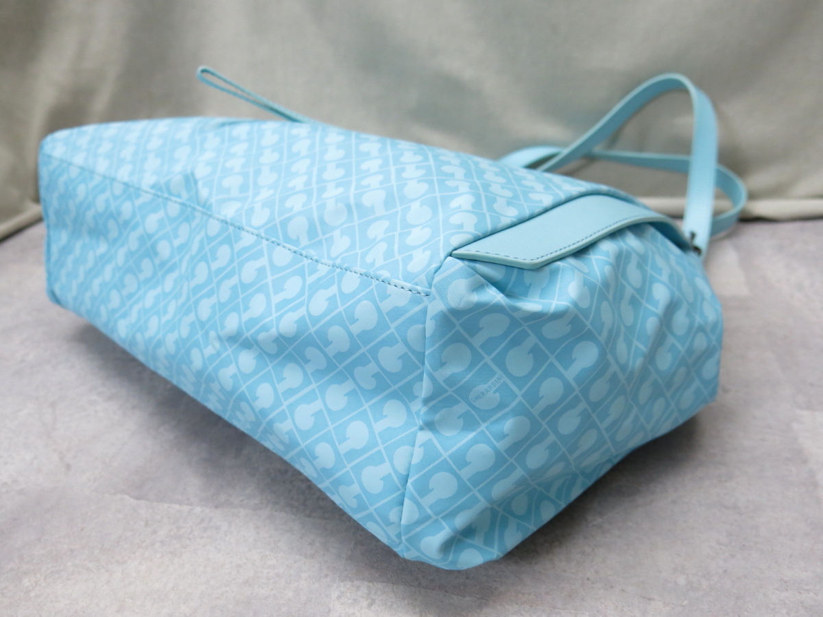 ○未使用○GHERARDINI ゲラルディーニ○ソフティ ナイロン レザー 本革 