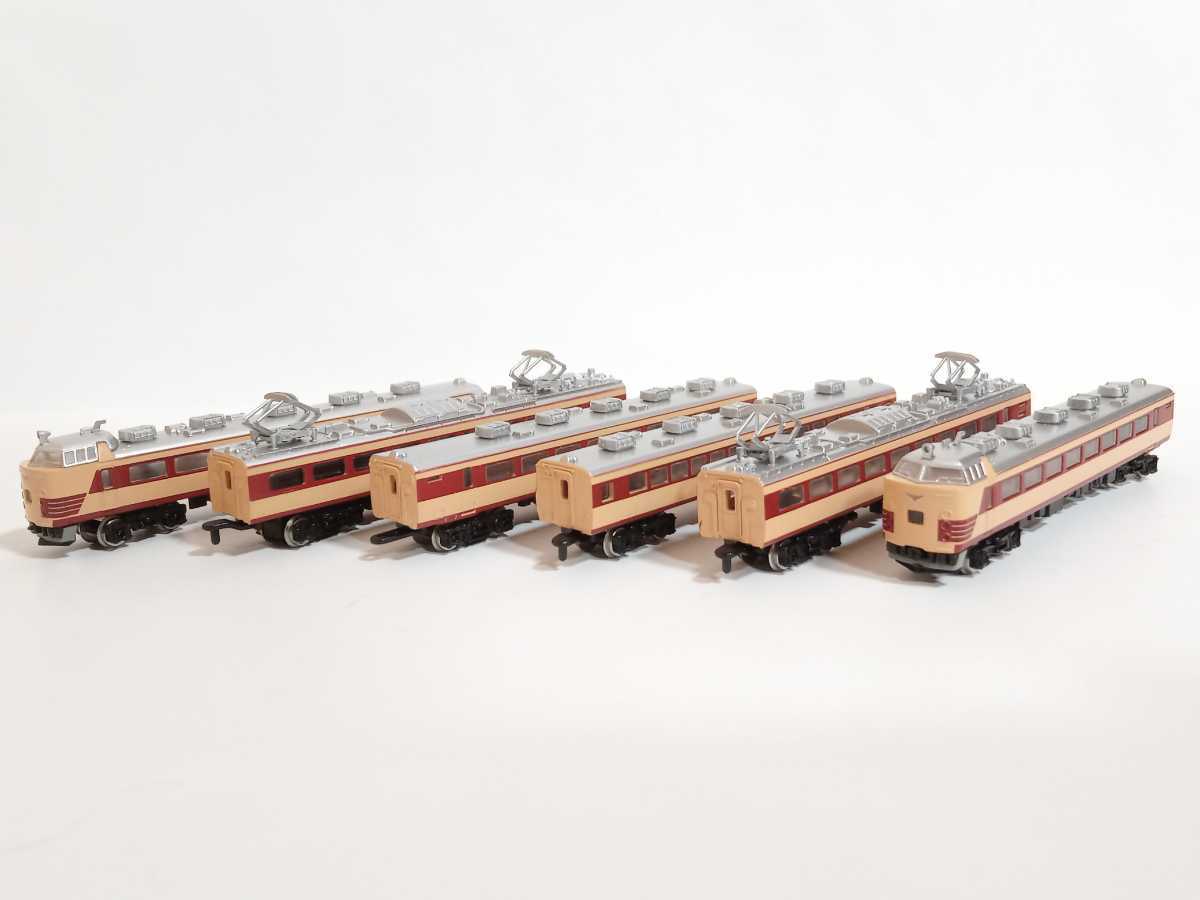 Zゲージ アキア ４８５系電車 国鉄色 ６両編成 動力車両付 走行確認 アキア ｚｊゲージ Zゲージ 売買されたオークション情報 Yahooの商品情報をアーカイブ公開 オークファン Aucfan Com