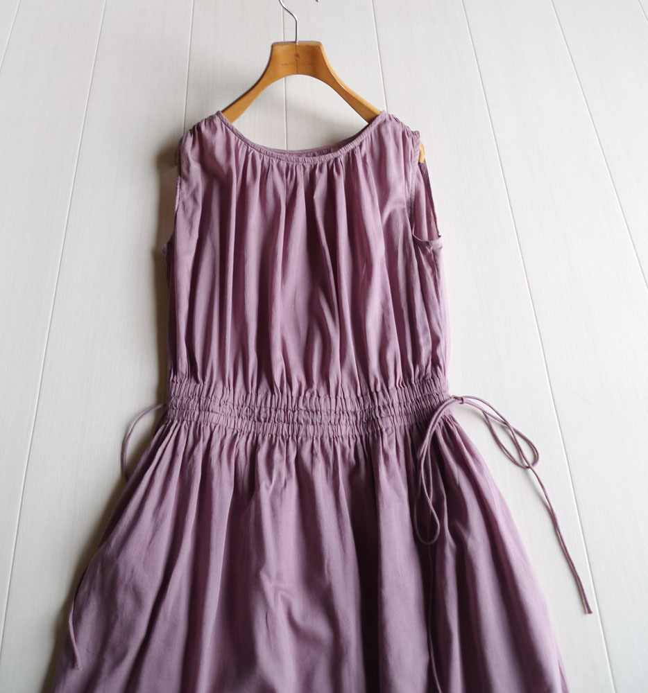 アダムエロペ インド綿ギャザーマキシワンピース パープルピンク系 Adam Et Rope ロングワンピース ワンピース 売買されたオークション情報 Yahooの商品情報をアーカイブ公開 オークファン Aucfan Com