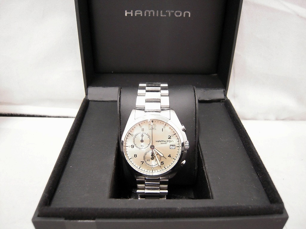期間限定セール】ハミルトン HAMILTON ハミルトン KHAKI PILOT クロノ 