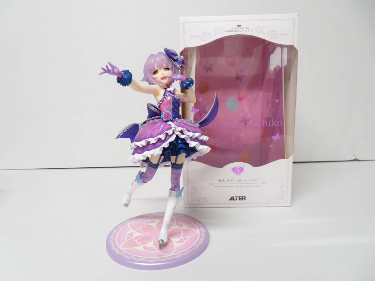 HO-078◆ALTER アイドルマスター シンデレラガールズ 輿水幸子 自称・カンペキVer. 1/7スケールフィギュア 中古品