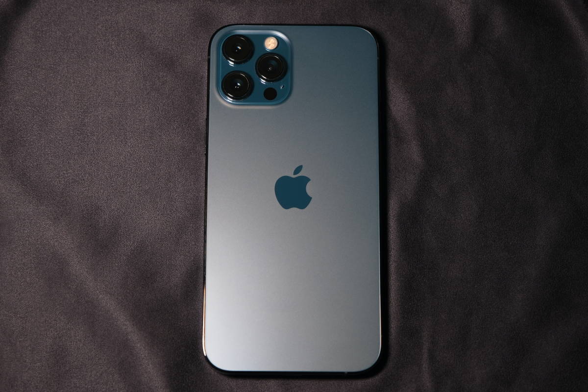 1円開始 Apple iPhone 12 Pro Max 512GB パシフィックブルー SIMフリー 
