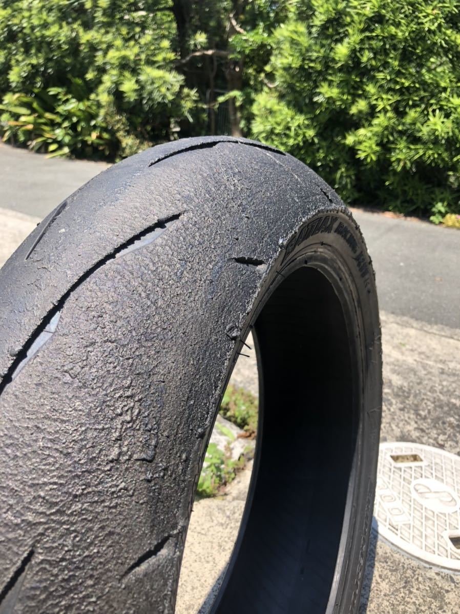 Bridgestone ブリヂストン R11 NHS 120/600-17 180/640-17 前後セット 