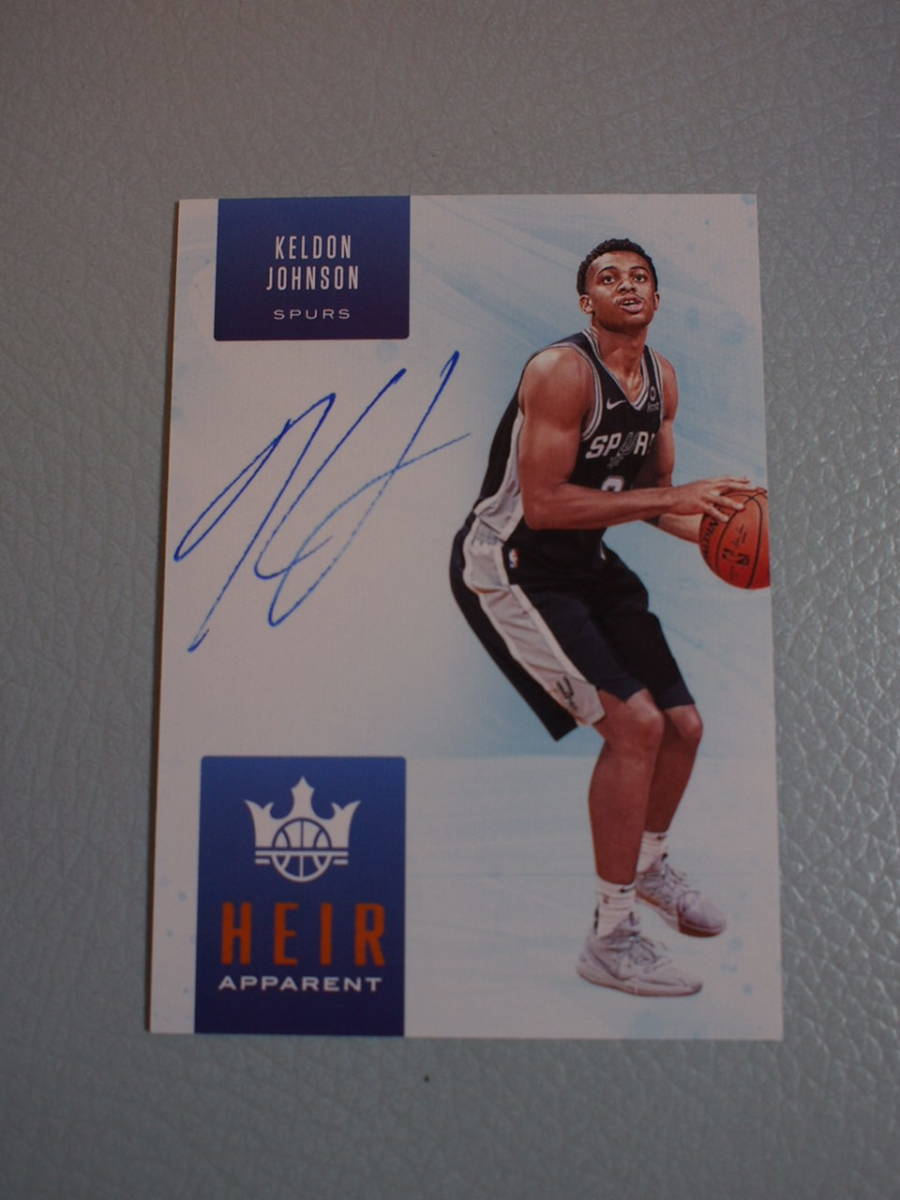 Keldon Johnson Panini Court kings NBA 2019-20 直書サイン AUTO 41