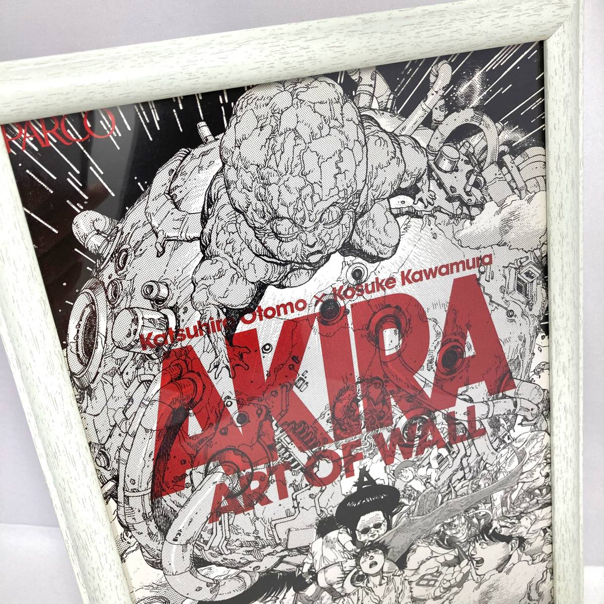 ☆即決 送料無料 AKIRA ART OF WALL 額装 フライヤー チラシ 額入り