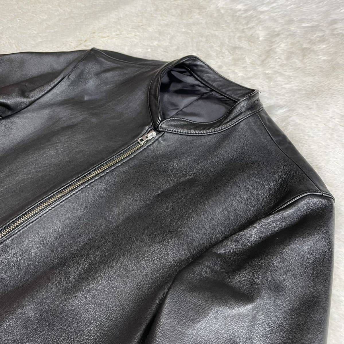 希少Lサイズ!!! リドム『大人の色気』LIDnM 2017SS ラムレザー 羊革 