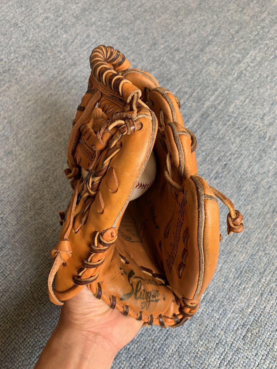 久保田スラッガー 軟式用 オーダー グローブ グラブ 内野手 旧刻印
