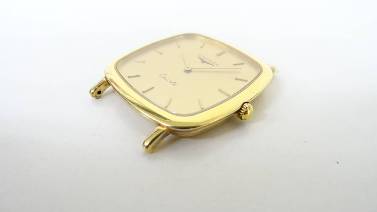 販売 管理 ジャンク時計☆LONGINES ロンジン メンズウォッチ18K.750 