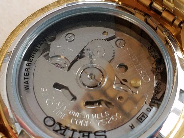 SEIKO 自動巻き 7S26-01V0 SEIKO1円～セイコー5 7s26-01v0 メンズ