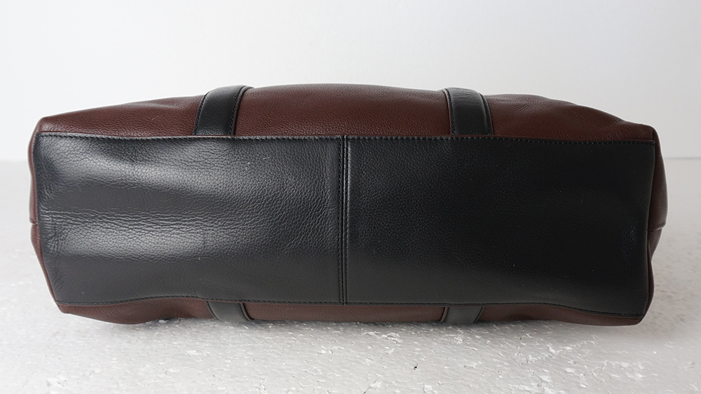 COACH オールド コーチ メンズ オール レザー トート バッグ ブラウン  