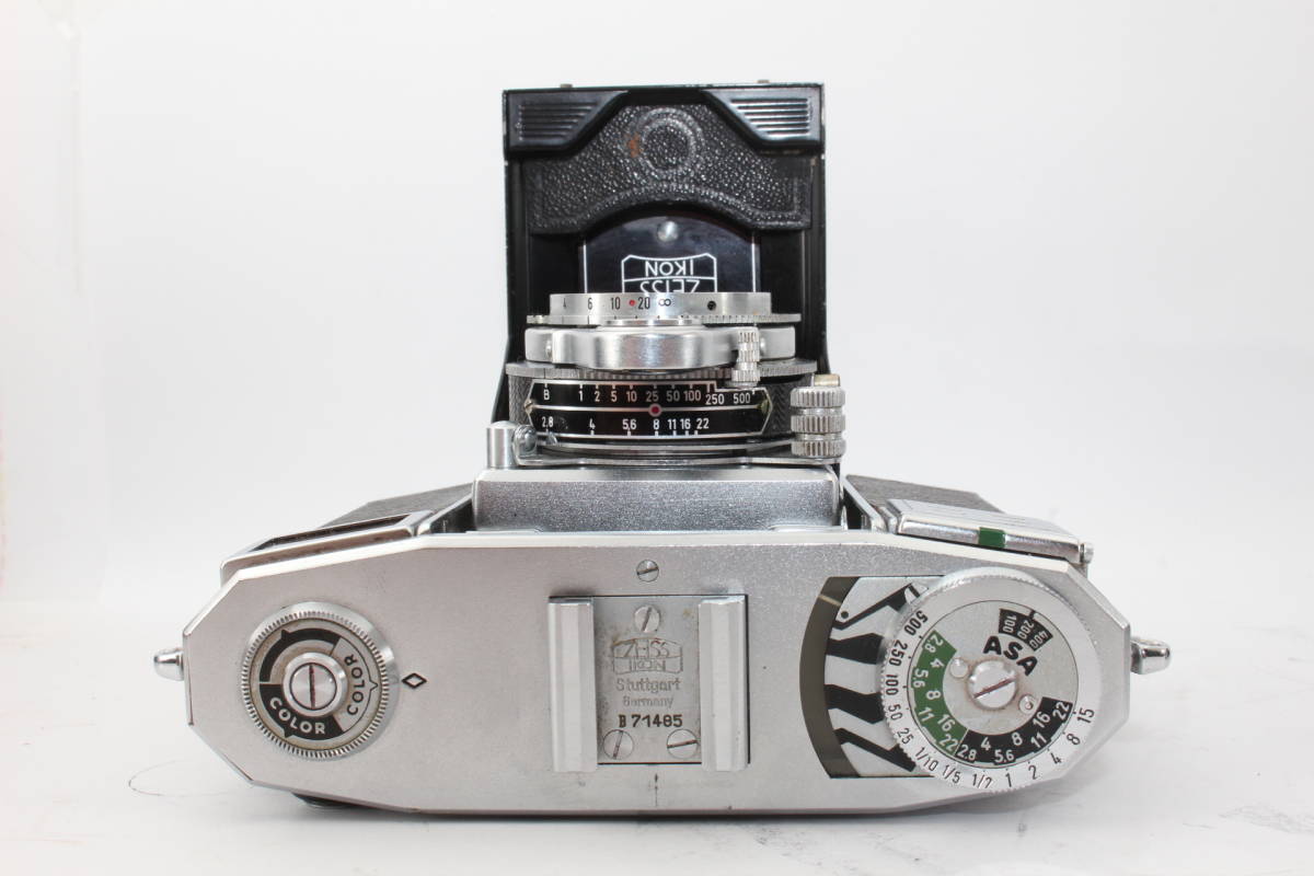 ★ ZEISS IKON（B1485） CONTESSA　テッサー45ｍｍF2.8・・ZEISS IKON　NETTAR 75ｍｍF4.5　蛇腹カメラ2個 Ikon Zeiss Contessa [AS-IS] Second 1:2.8