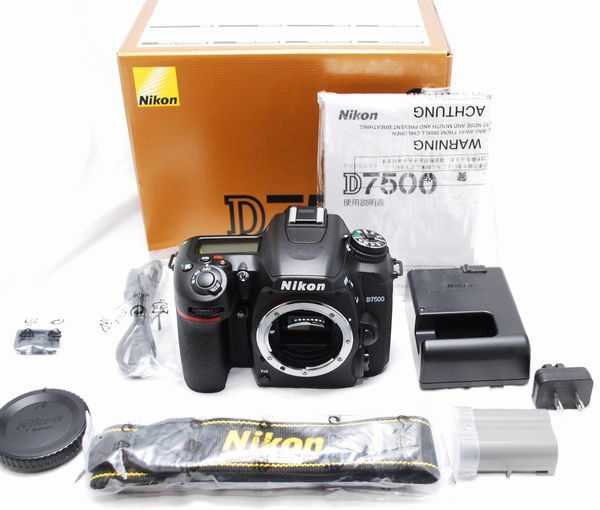 【送料無料】 同様の超 3245ショット 付属品完備 Nikon ニコン D7500(ニコン)｜売買されたオークション情報、yahooの商品情報をアーカイブ公開 - オークファン ニコン