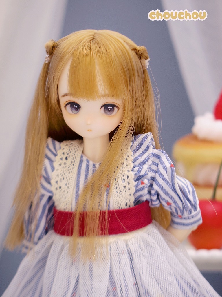 chouchou☆ 1/6カスタムヘッド☆オビツ21-01ホワイティ肌 