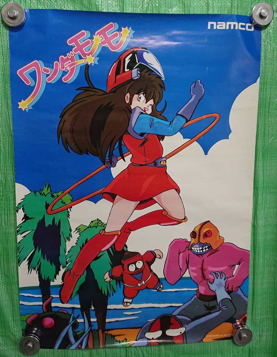  ワンダーモモ アーケード純正ポスター B1サイズ ナムコ(ポスター)｜売買されたオークション情報、yahooの商品情報をアーカイブ公開 - オークファン ポスター