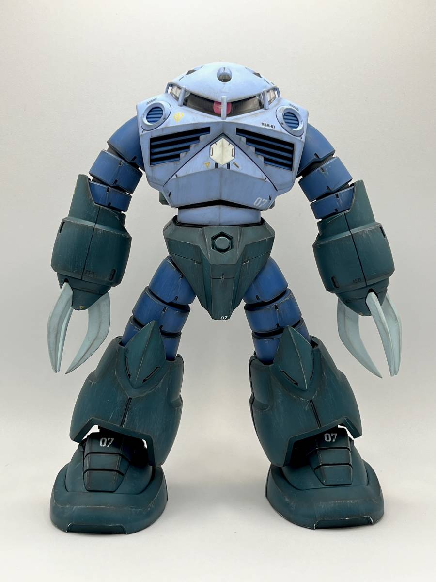 完成品 塗装済 Mg 1 100 量産型ズゴック ウェザリング塗装 完成品 売買されたオークション情報 Yahooの商品情報をアーカイブ公開 オークファン Aucfan Com