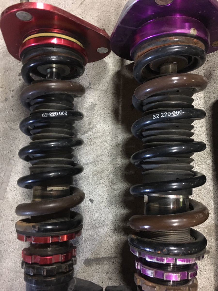 車 L275ミラ用BLITZ車高調サスペンションZZRフロントのみジャンク