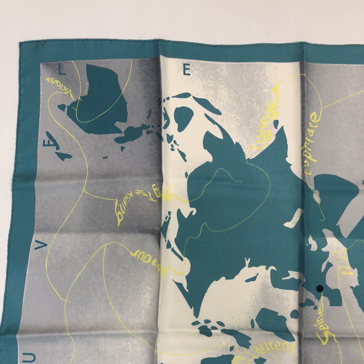 エルメス カレ90 スカーフ シルク 世界地図(スカーフ)｜売買された 