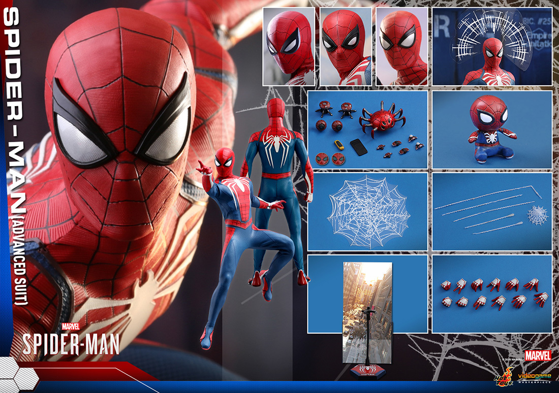 【新品，人気】 ホットトイズ ビデオゲーム マスターピース スパイダーマン アドバンスド スーツ 1/6 フィギュア(アメコミ)｜売買されたオークション情報、yahooの商品情報をアーカイブ公開 - オークファン その他