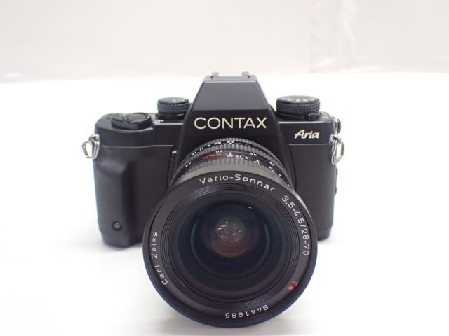 CONTAX コンタックス フィルム一眼レフカメラ Aria 動作品 + ズーム