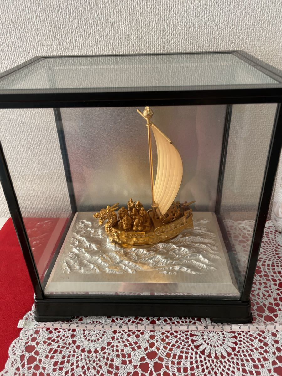 最新作，定番人気 七福神 宝船 ガラスケース 吉祥 金運アップ(置物)｜売買されたオークション情報、yahooの商品情報をアーカイブ公開 - オークファン その他