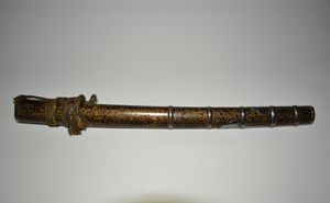 脇差 現代刀 刀 美術刀剣 70 4cm 千段刻み鞘 短刀 昭和刀 日本刀 鉄鍔 太刀 三本杉見事 刃長 濃州住三品義明 刀装具 Www Saidthegramophone Com