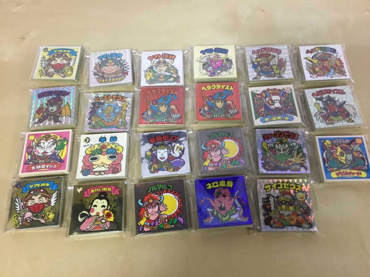 旧ビックリマン 超元祖 BM 690枚 32弾 31弾 ヘッドロココ 旧ビックリマン 超元祖 BM 690枚 32弾 31弾 ヘッドロココ