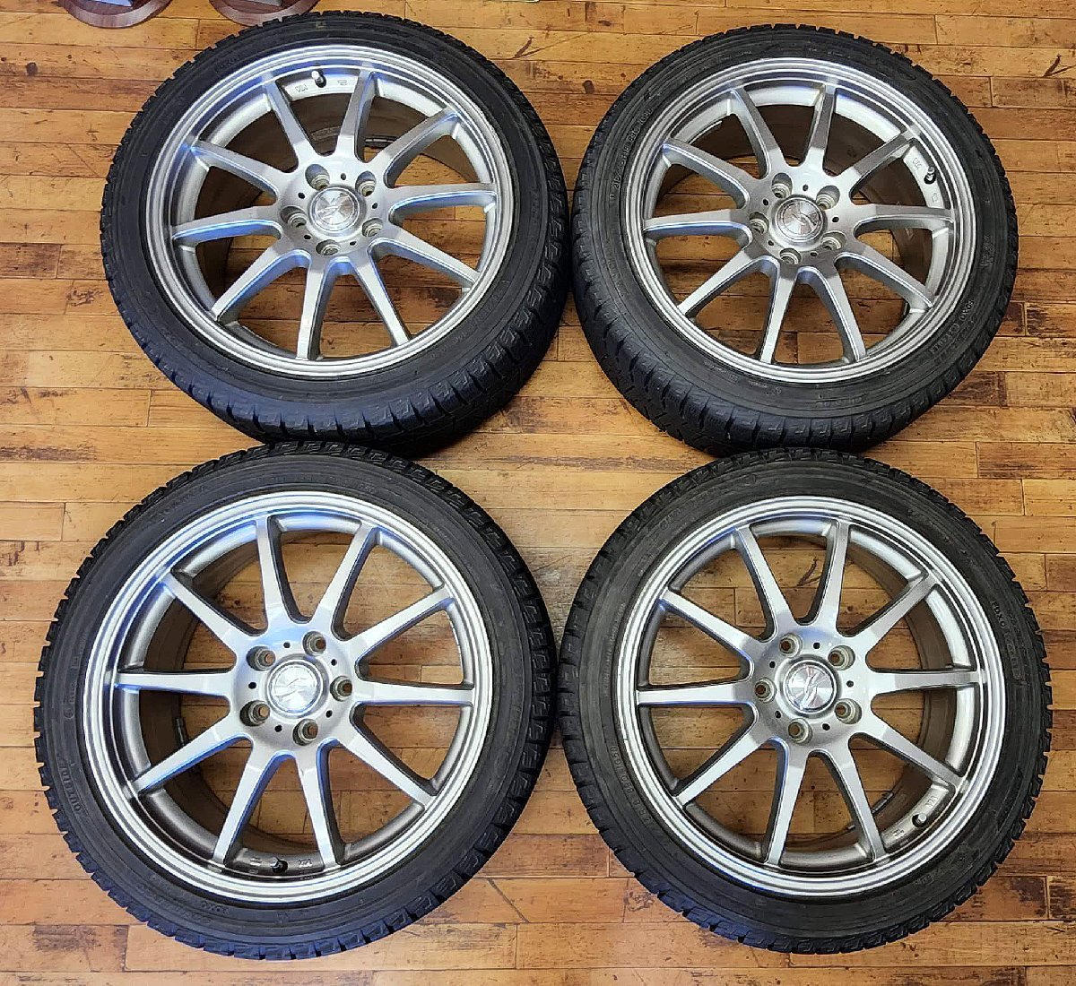 良品 STRANGER 7.5J×18 +53 PCD114.3-5穴 ハブ径 73mm ヨコハマ