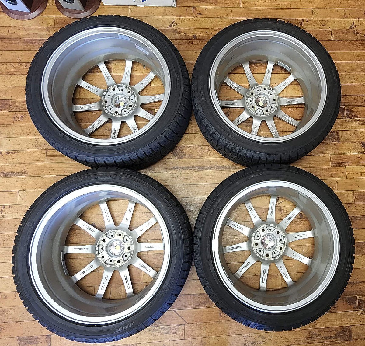 良品 STRANGER 7.5J×18 +53 PCD114.3-5穴 ハブ径 73mm ヨコハマ