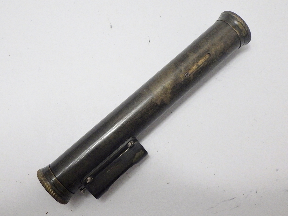 22-1823【ジャンク品】水平器付き 望遠鏡 単眼鏡 アンティーク レトロ