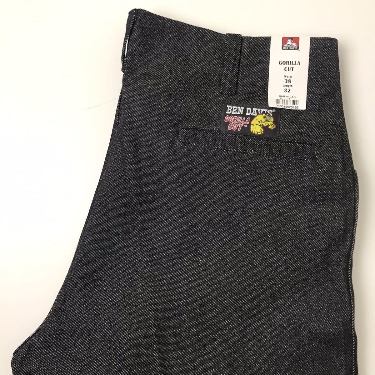 80s90s ビンテージ BEN DAVIS ベンデイビス GORILLACUT ワークパンツ  