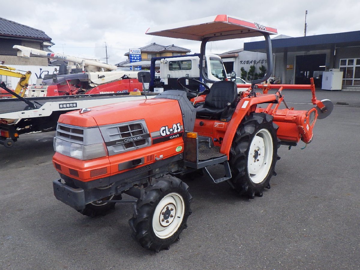 クボタ トラクター GL23 1050時間 4WD 逆転PTO ポンパ バックアップ クボタ トラクター GL23 1050時間 4WD 逆転PTO ポンパ バックアップ
