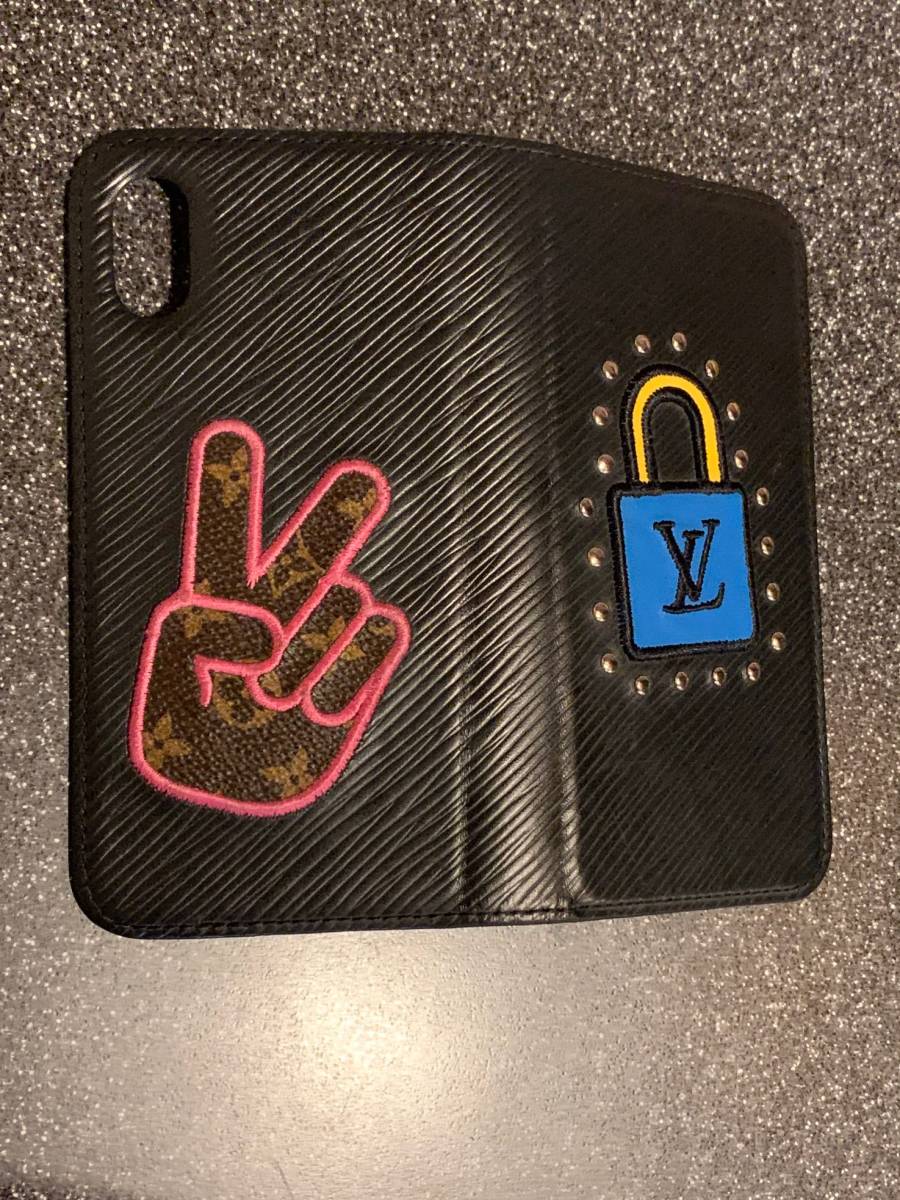 美品 LOUIS VUITTON ルイヴィトン スマホケース iPhone XS 限定品 希少