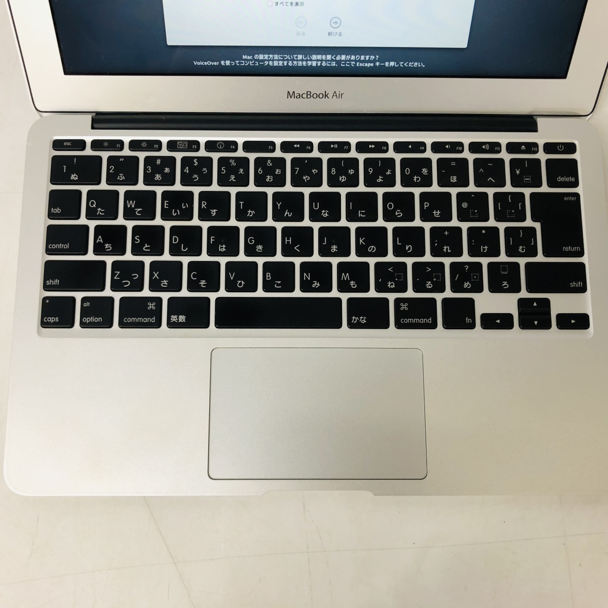 Air MacBook 11インチ 動作確認 ジャンクのMacBook (11インチ 動作確認
